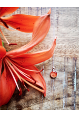 Collier Argent Lis Tigré 10mm - SK0110S