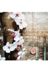 B.C Cherry Blossom 12mm Gold Necklace - VCB0112G
