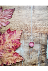 Maple Leaf 10mm Silver Necklace - ML0110S