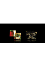 Boutons de Manchette Ivoire de Mammouth et Ammolite 'Dima' -DC