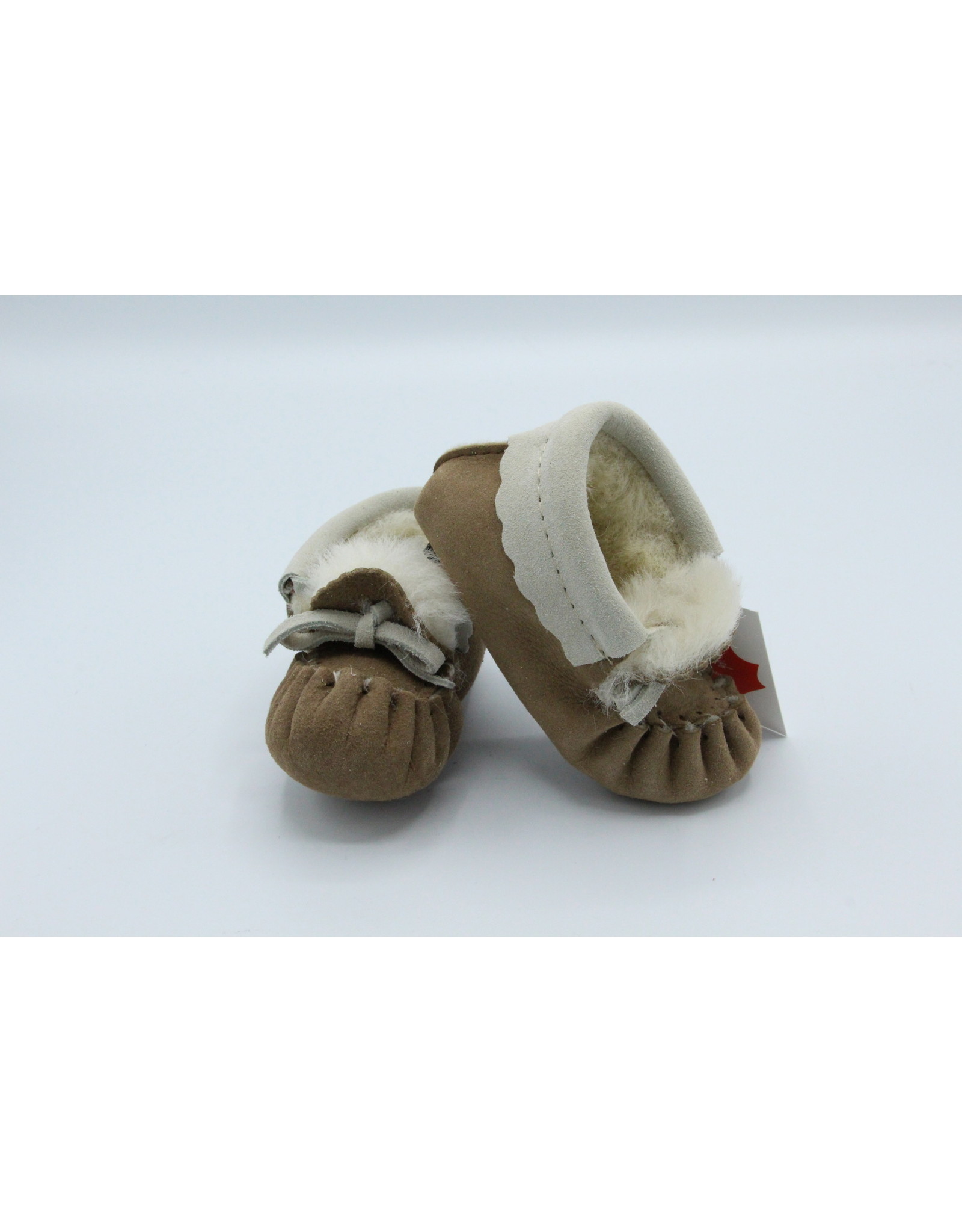 Mocassin pour Bébé avec Doublure en Laine de Mouton