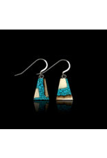 Boucles d'Oreilles en Ivoire de Mammouth "Dima" - DFT3