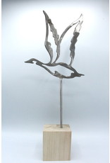 Metal Sculpture - Medium Geese