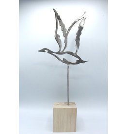 Metal Sculpture - Medium Geese
