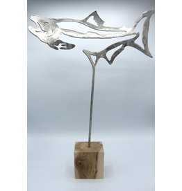 Sculpture en métal - Grand poisson