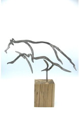 Sculptures en métal - Petit loup
