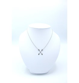 Cross Arrow Necklace