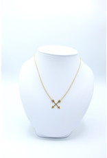 Cross Arrow Necklace