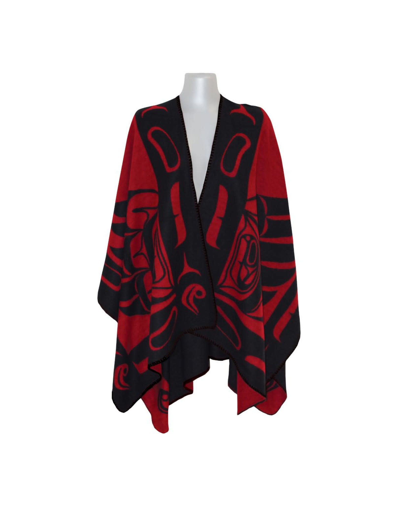 Reversible Wrap - Red & Black Eagle (WRAP82)