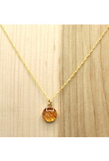 Collier Plaqué Or Lis Tigré 10mm  - SK0110G