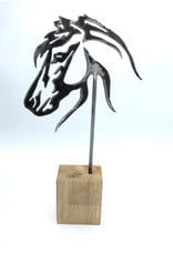 Metal Sculpture - Horse’s Head Profile