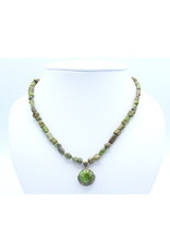 Gaspeite Necklace - NG05