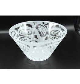 Bol en Verre - Corbeau