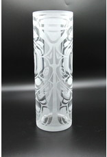 Grand Vase en Verre - Corbeau