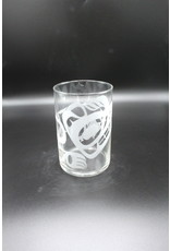 Glass Cylinder - Bear