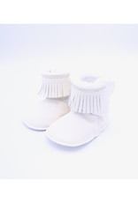 Baby Lined Moccasin - Cream