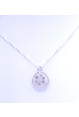 Floral Necklace Sterling Silver OE3S1