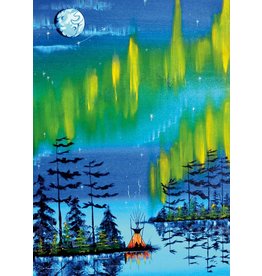 Northern Lights par William Monague Encadré