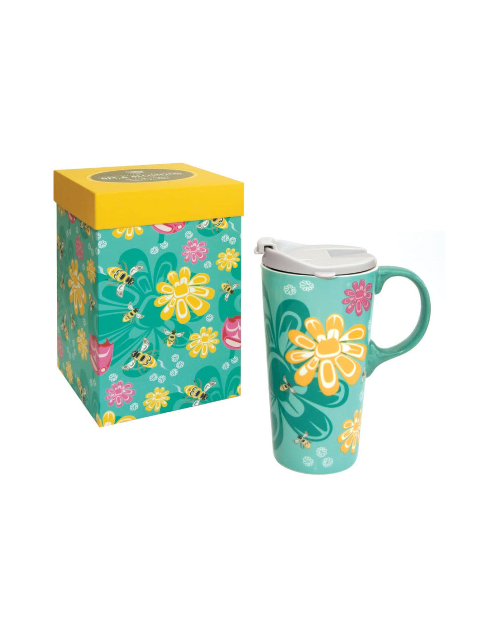 Perfect Mug - Bee & Blossoms by Paul Windsor