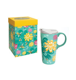 Perfect Mug - Bee & Blossoms by Paul Windsor