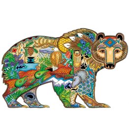 Grizzly Bear by Sue Coccia Canvas