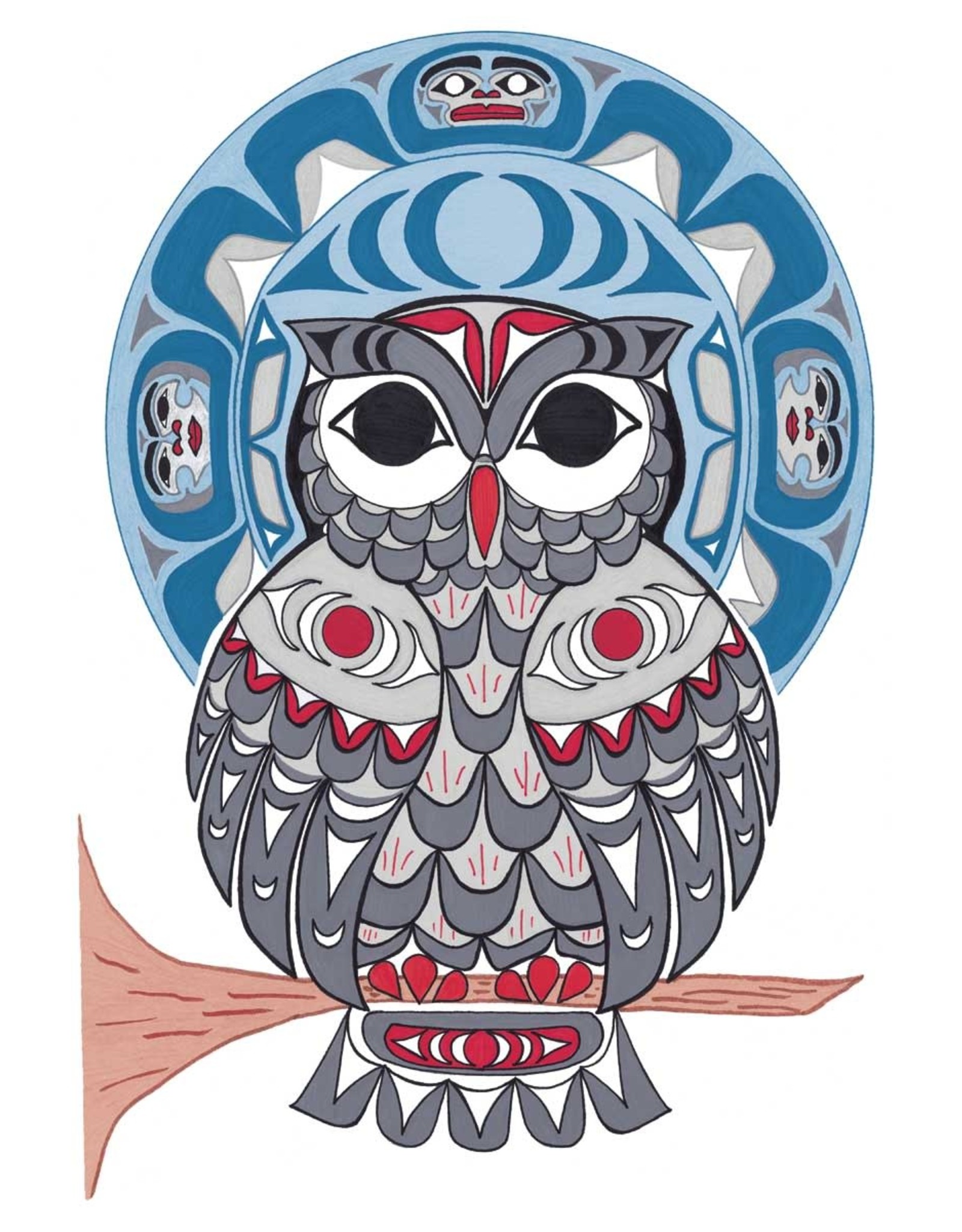 Toile Owl par Angela Kimble