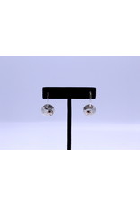 Boucles d'Oreilles Ronde Ours avec Or Rose par Hollie Bear - HBE07