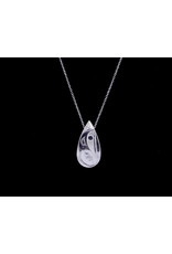 Raven Teardrop Necklace by Hollie Bear - HBN11