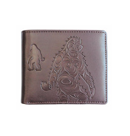 Embossed Wallet  by Francis Horne Sr. - Sasquatch