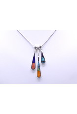 3 Tear Necklace - N108-3