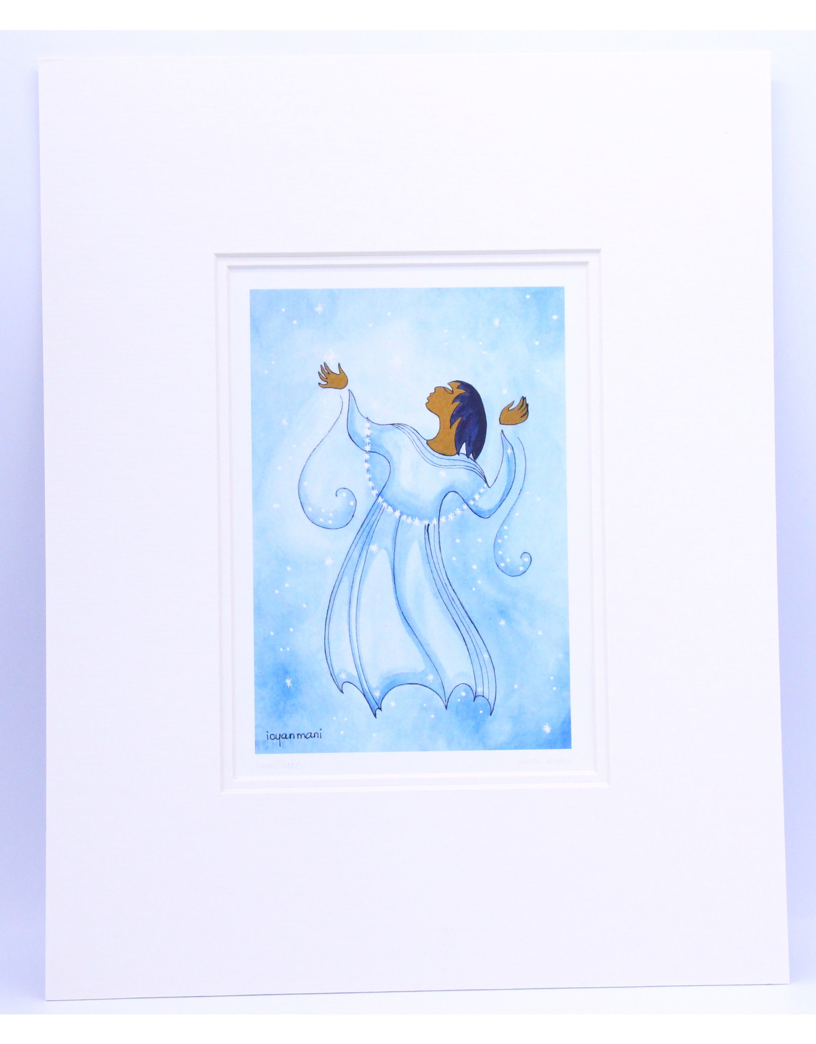 Snowflakes by Maxine Noel Matted