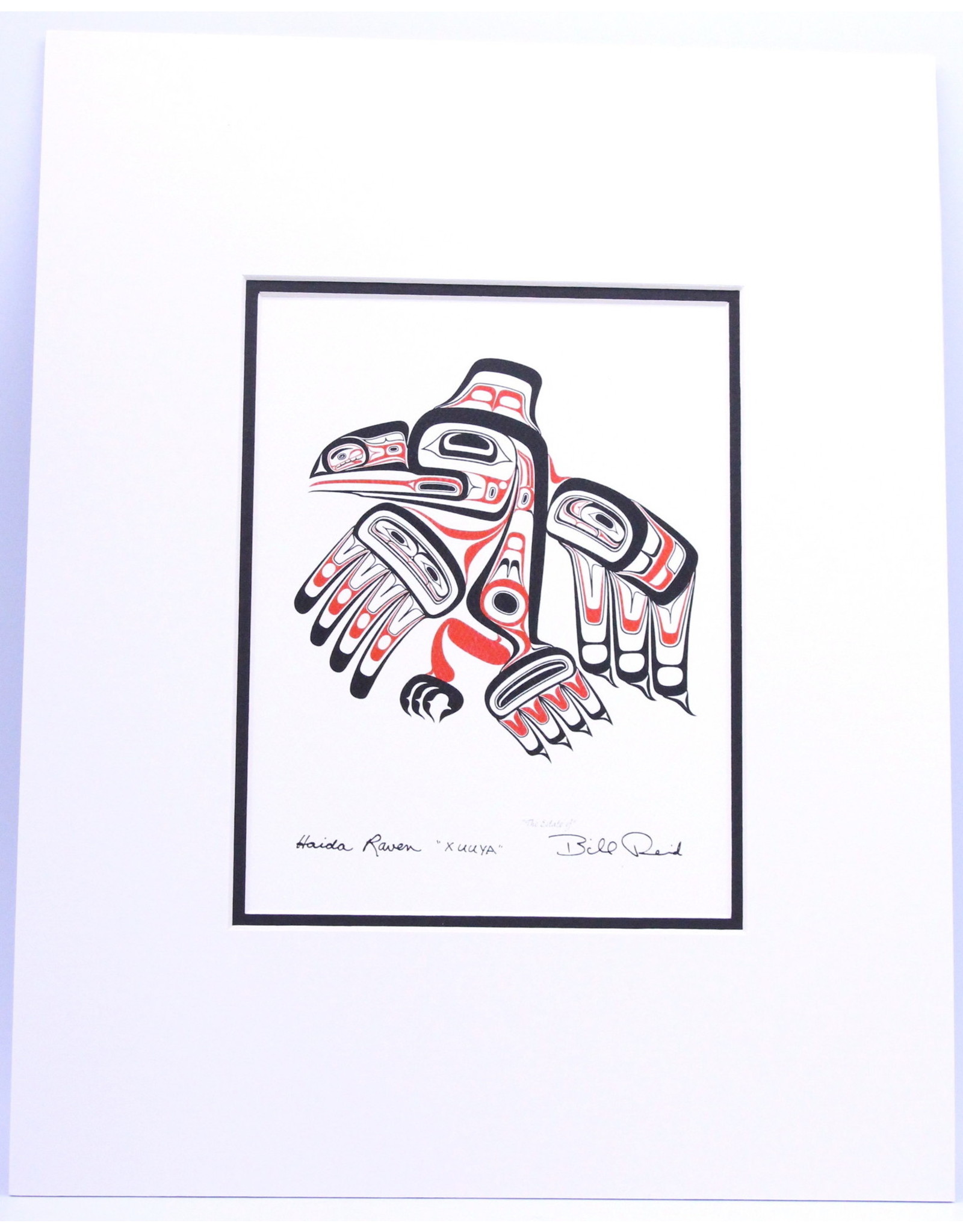 Haida Raven - XUUYA par Bill Reid  20025 Montée sur Passe-Partout