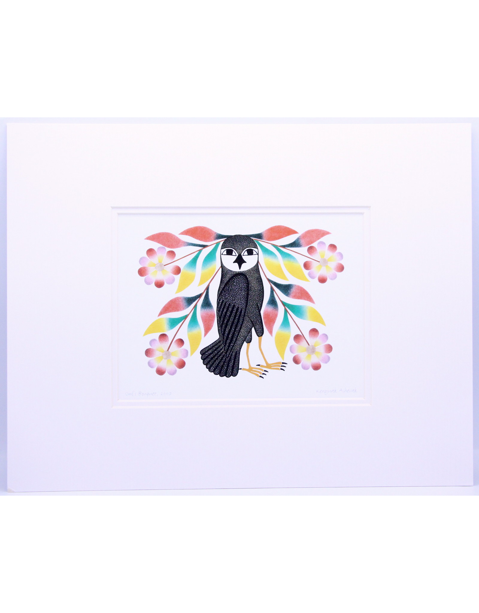 Owl's Bouquet par Kenojuak Ashevak Passe-Partout