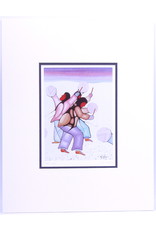 Snow Singers by Cecil Youngfox Matted