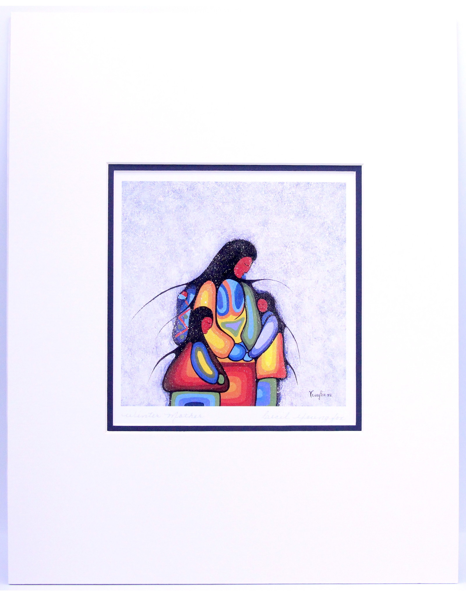 Winter Mother by Cecil Youngfox Matted