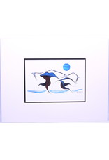 Wolf Spirit II par Isaac Bignell Matted Montée sur Passe-Partout