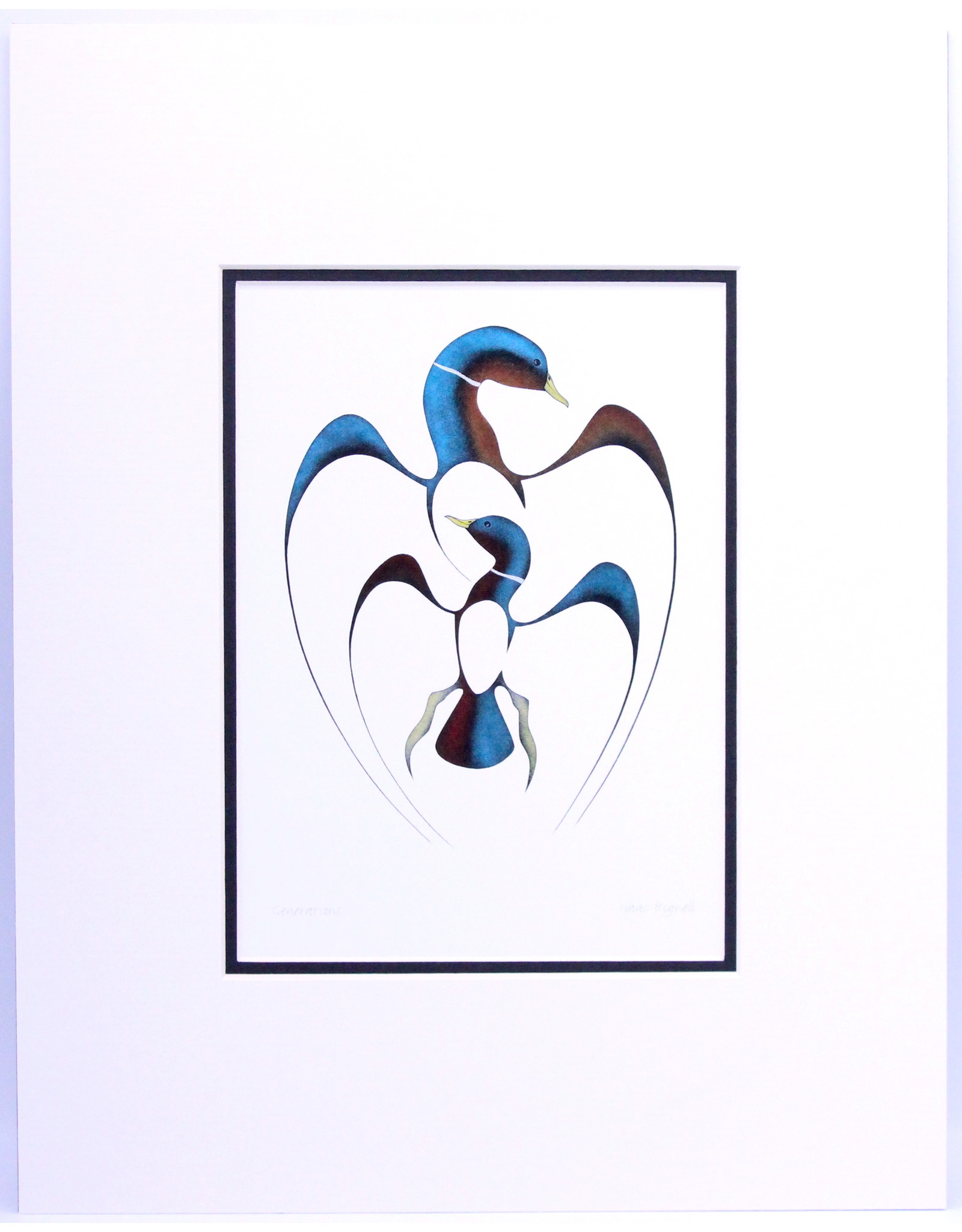 Generations by Isaac Bignell Matted