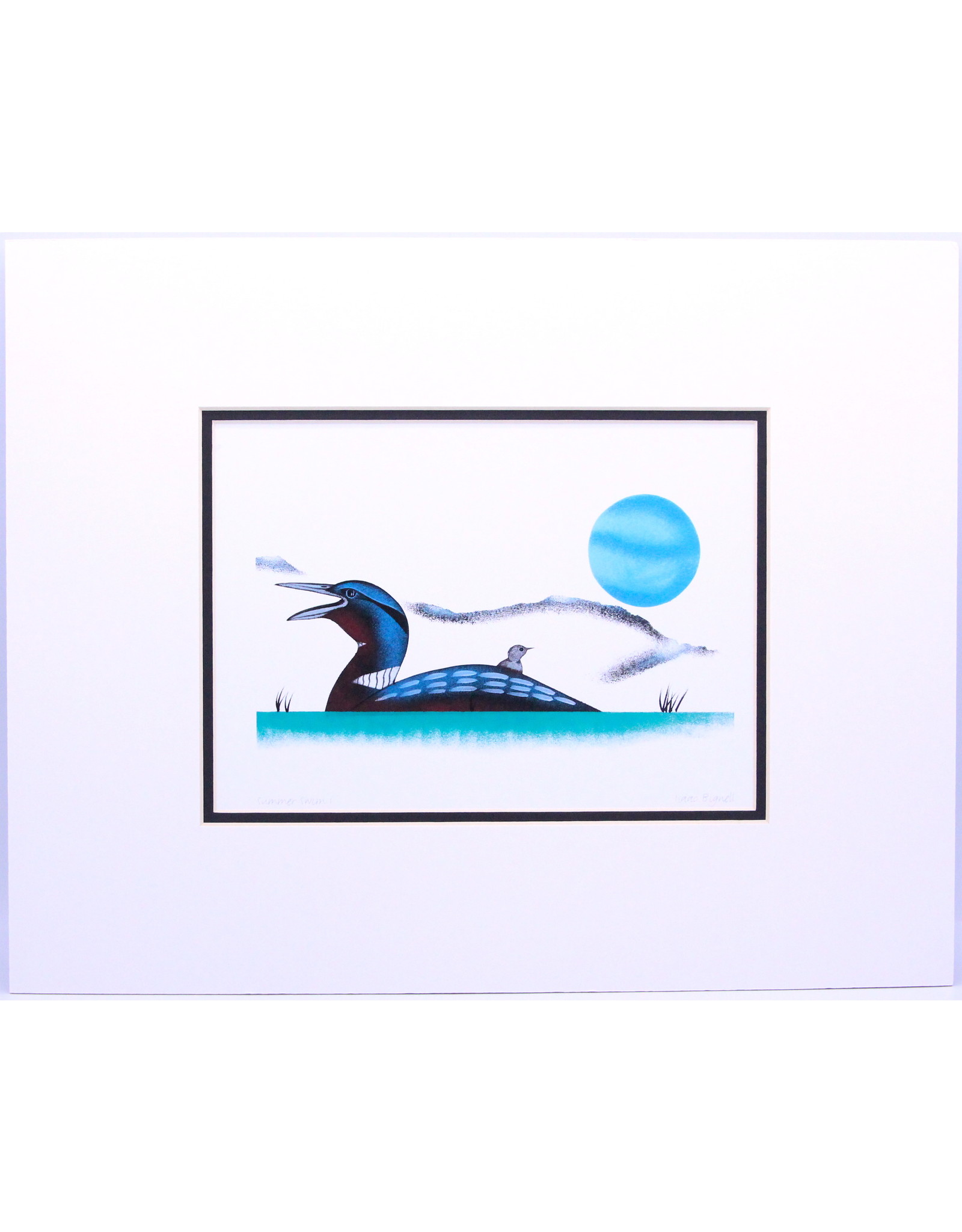 Summer Swim I par Isaac Bignell Montée sur Passe-Partout