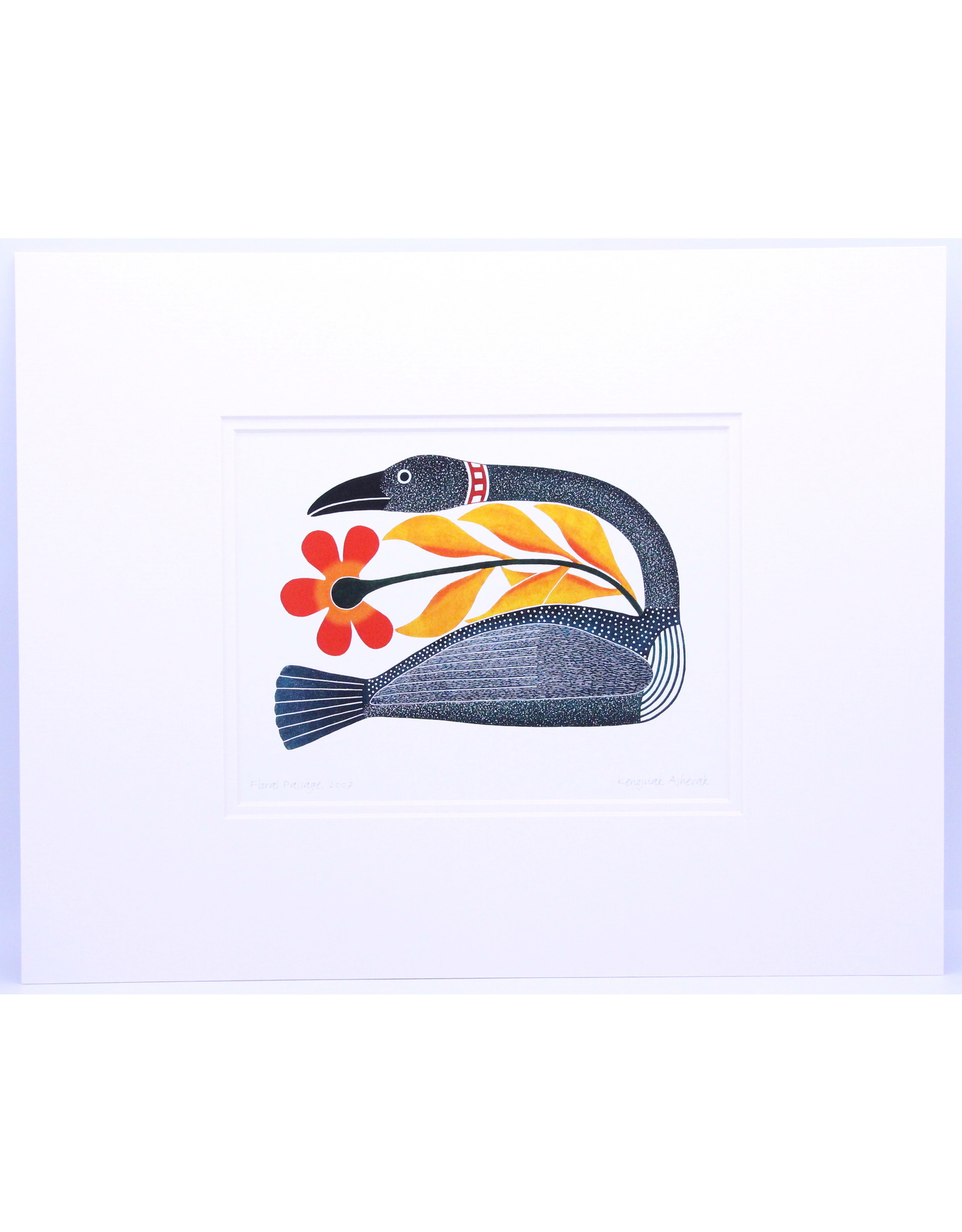 Floral Passage, 2007 par Kenojuak Ashevak Passe-Partout