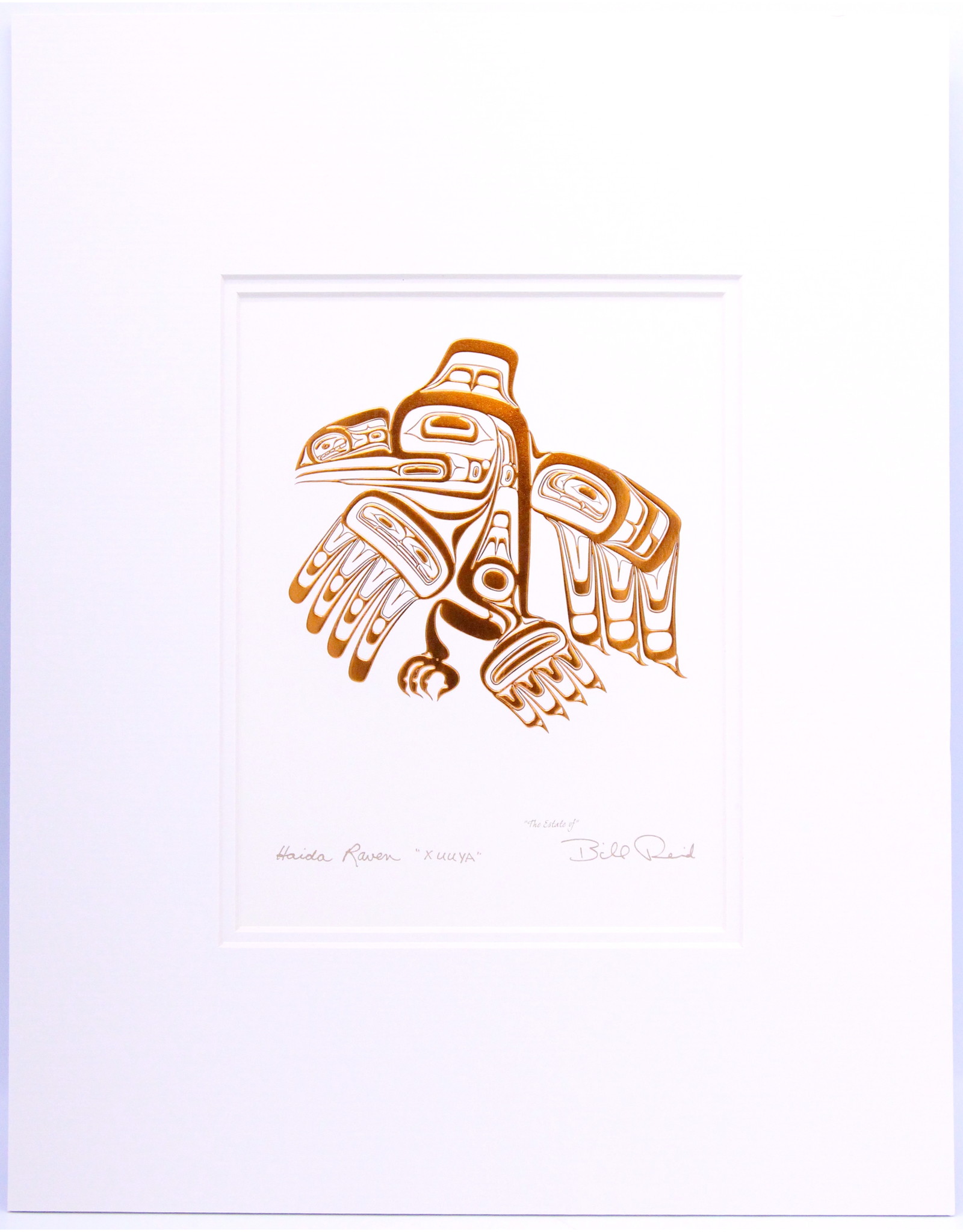 Haida Raven - XUUYA par Bill Reid 7438 Montée sur Passe-Partout