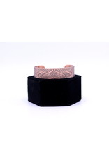 Haida Copper Cuffs Wolves by Andrew Williams - CBR10