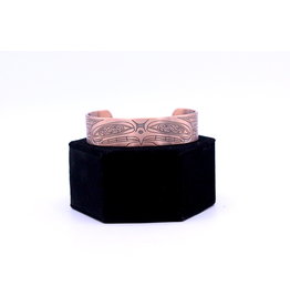 Haida Copper Cuffs - Higher Power by Ernest Swanson