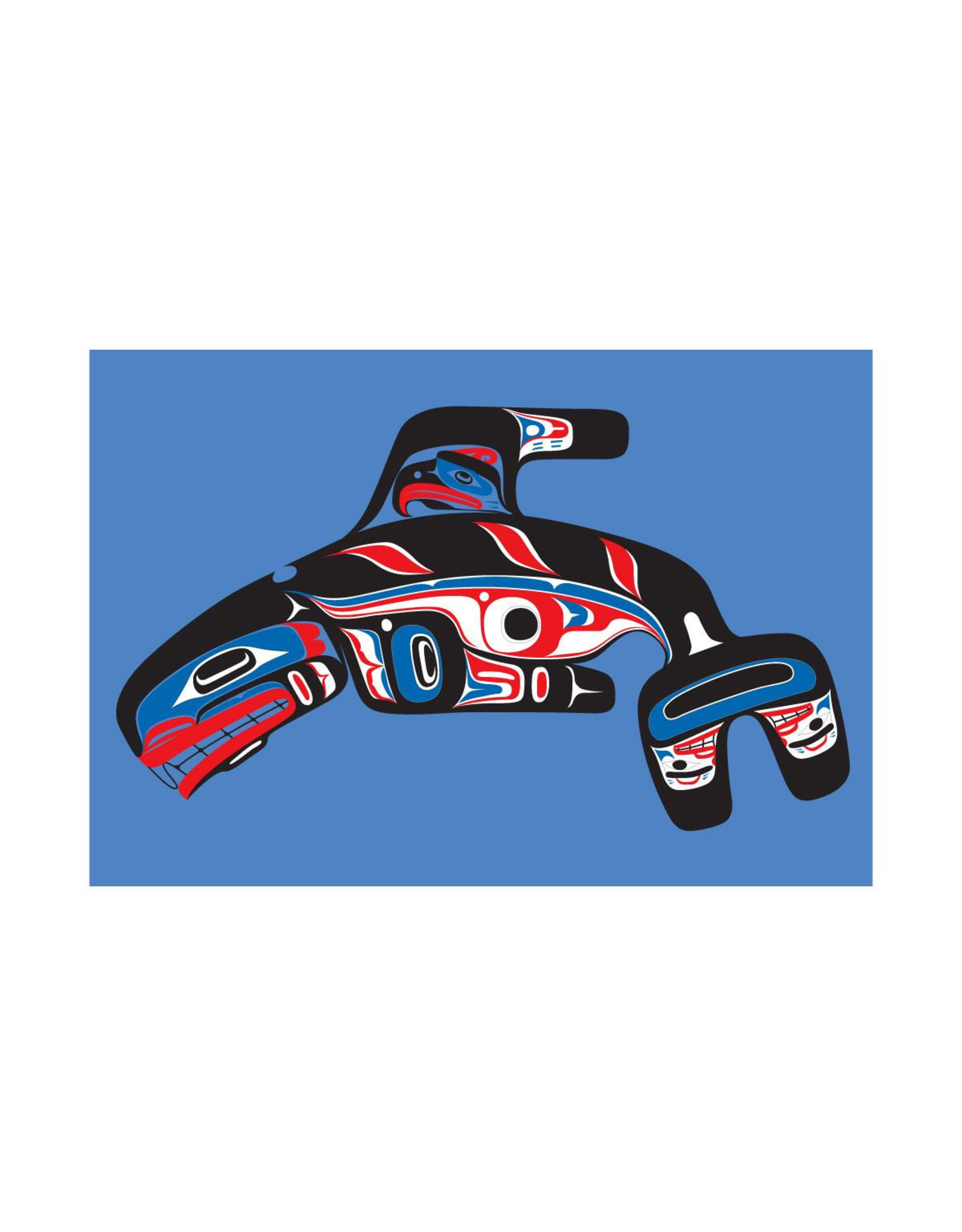 Carte Postale Whale par Dwayne Simeon - PC61