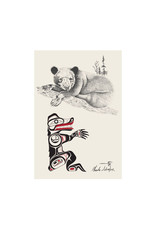 Carte Postale Bear par Charles Silverfox - PC136