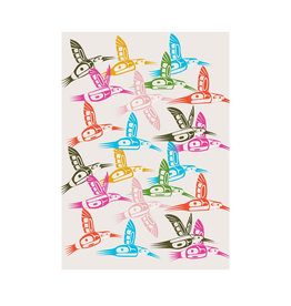 Carte Postale Hummingbirds par Ben Houstie