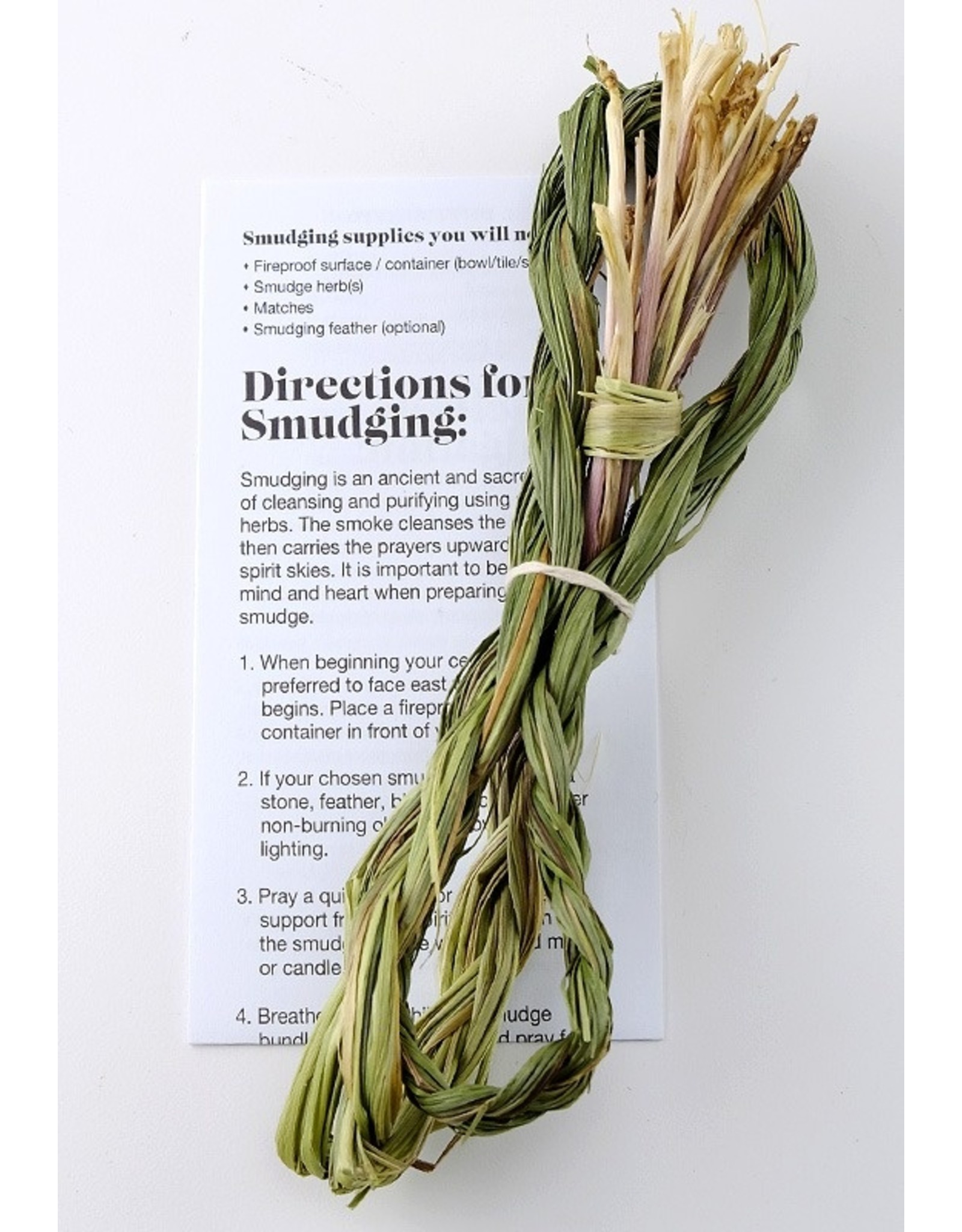 Small Sweetgrass Smudge