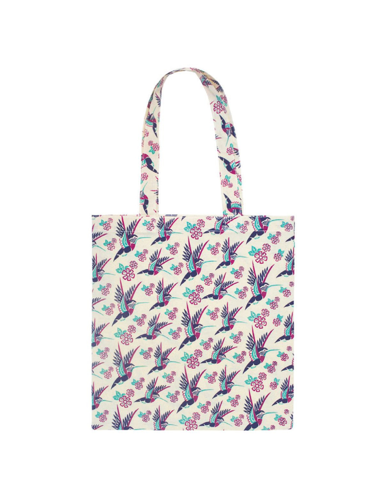 Fourre-tout en Coton - Hummingbird par Karen Francis