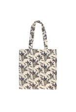 Cotton Eco Tote - Raven and Eagle Feathers by Keith Bedard