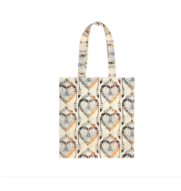 Cotton Eco Tote - Healing Eagle Heart by Mervin Windsor