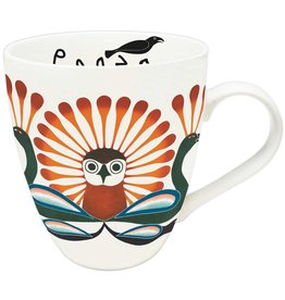 Sunburst Owl by Kenojuak Ashevak Mug